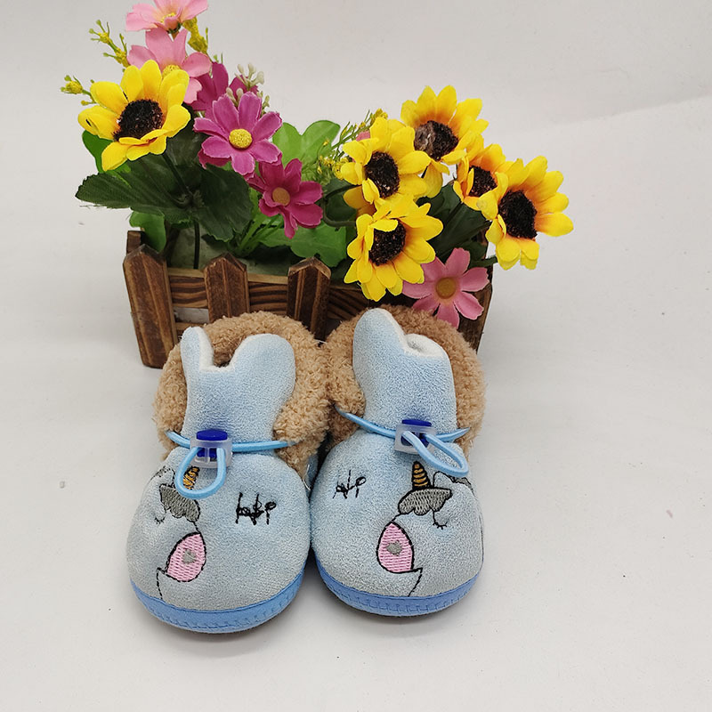 Autumn and winter baby shoes, coconut shoes, baby girl shoes, anti-slip and anti-drop baby walking shoes, 0-1 year old sock shoes Specification image