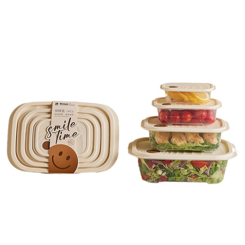 Fruit food preservation boxes that can be used in microwave ovens, office worker lunch boxes, food-grade plastic refrigerator preservation storage boxes Item Picture