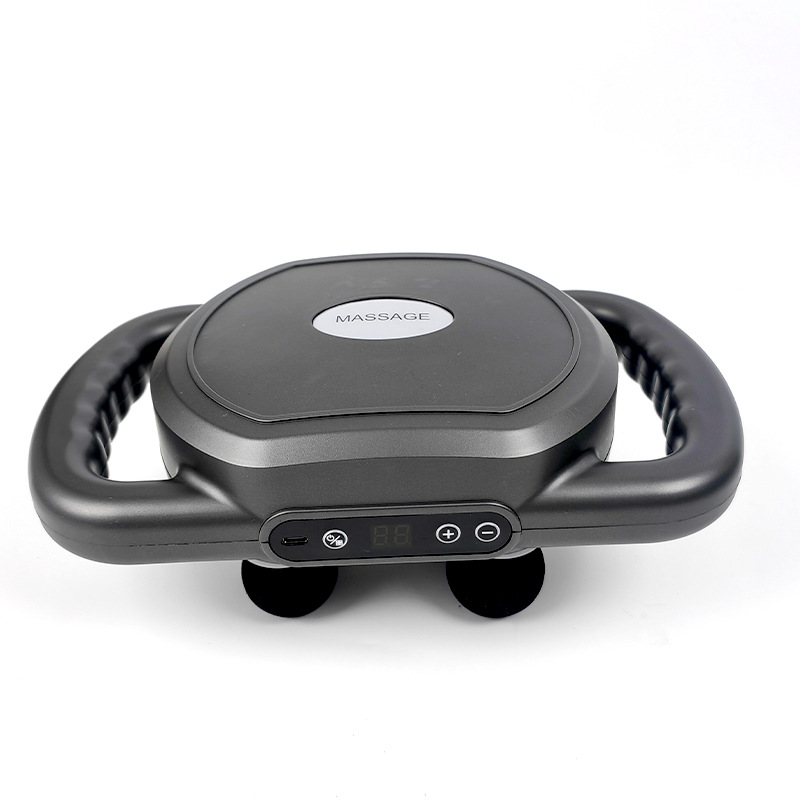 New six-head fascia gun manufacturer for foreign trade, new muscle relaxation fascia gun, neck membrane deep massage device, wholesale in stock details Picture