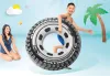 Original INTEX 56268 tire swimming rings, adult thickened swimming rings, male and female beginners' equipment inflatable life buoys Application Scenario