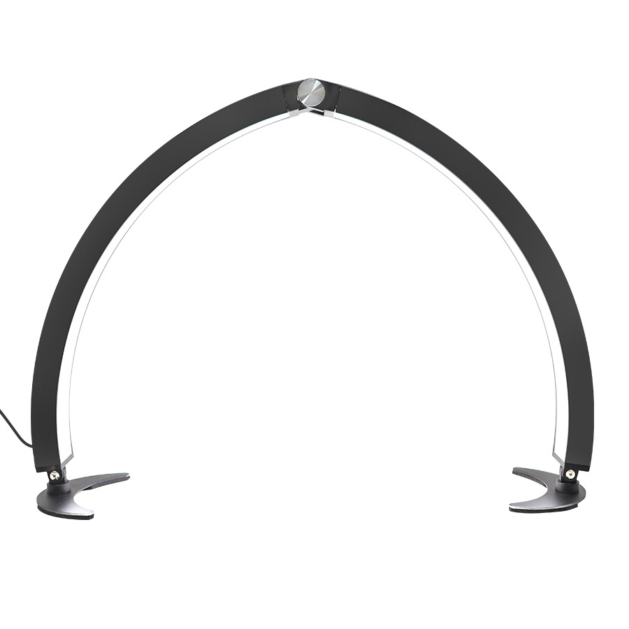 跨境半月折叠/厂家直销纹绣白底实物图