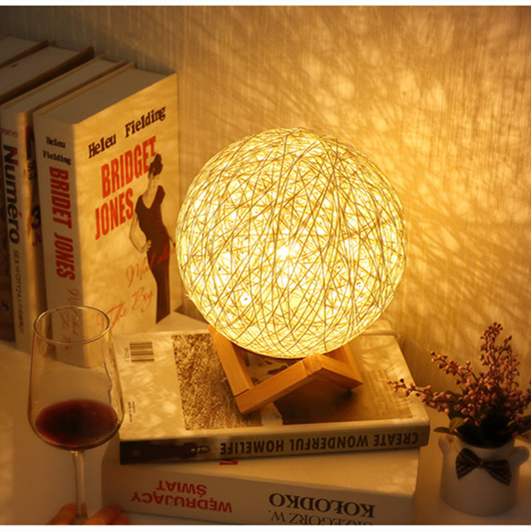 Cross-border creative sepak bulb night light, smart voice bedroom decoration desk lamp, birthday gift atmosphere light, one-piece consignment details Picture