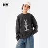 Children's long-sleeved T-shirt for Spring and Autumn 2026, a new style of stylish girls' spring top, with a children's girl hoodie as the base layer Specification image
