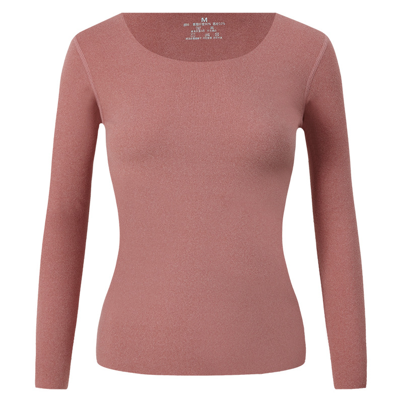 Derong Self-Heating Thermal Underwear Set Women's Double-Side Brushed Close-Fitting Cationic Winter Warm Long Johns Women Application Scenario