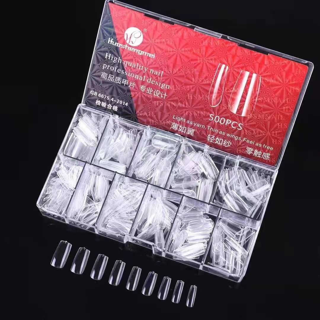 Wholesale of ultra-thin, seamless, transparent artificial nails, wearable nails, special tools for nail salons, and finished nail plates Application Scenario