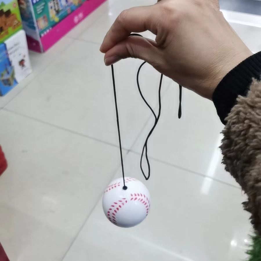 Pu High Elastic Old Man Fitness Exercise Artifact Hand Throwing Elastic Ball Wrist Elastic Ball Creative Rebound Football Basketball Play Application Scenario