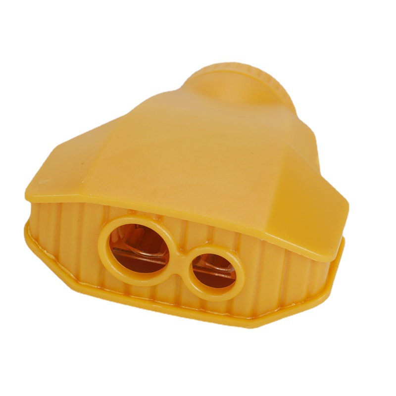 Creative stationery, spaceship, double-hole pencil sharpener, cute cartoon school supplies, manual pencil sharpener, pencil sharpener Item Picture