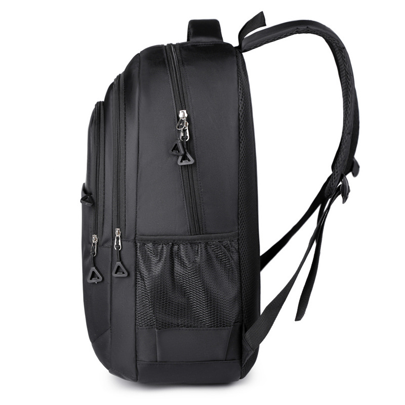 Foreign trade backpack, large capacity, high-end feel, business travel, men's computer backpack, college and middle school students' schoolbag, women's Specification image