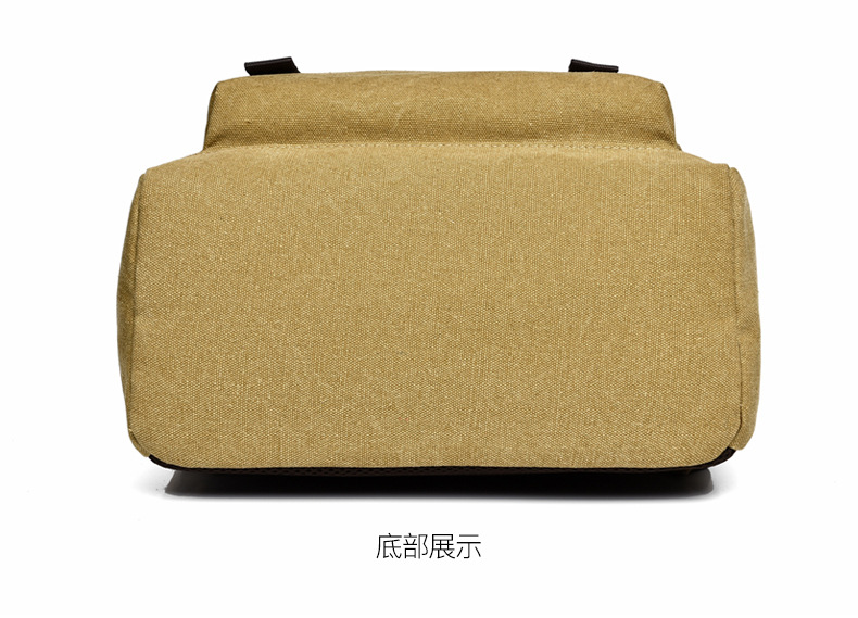 跨境大容量双肩包男款2025新款旅行休闲复古双肩背包轻便出行背包详情33