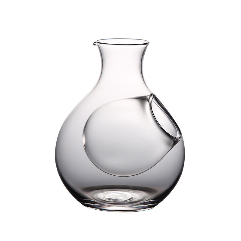 Ice wine decanter, household wine pot, foreign wine divider, glass Japanese sake pot, cooking wine pot, wine pot, hamster ice house Application Scenario