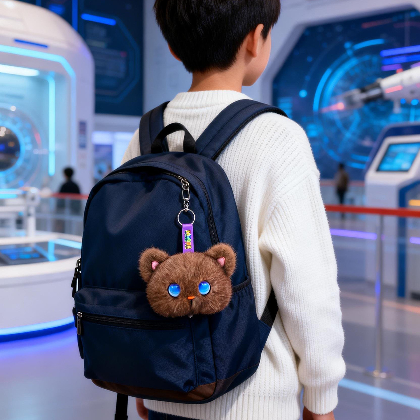 Cross-border AI toys, emotional companionship, intelligent robots, cats, plush toys, trendy children's educational toys Specification image