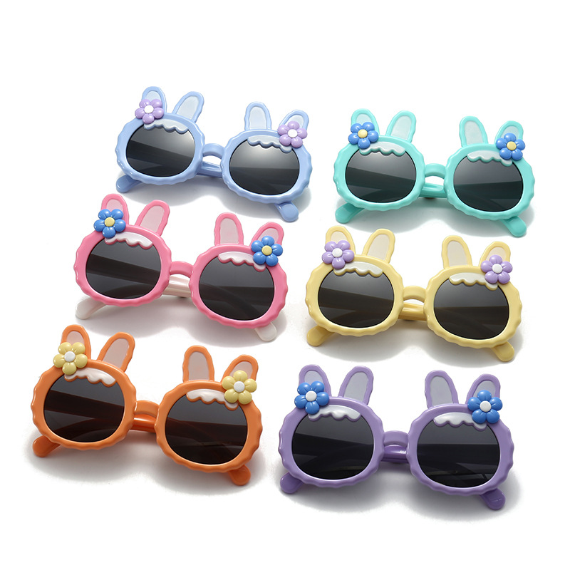 New Children's Sunglasses Cute Round Juvenile Polarizer Student Sunglasses Sunshade Mirror 8181 details Picture
