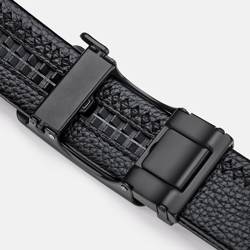 Wholesale of King Paul men's leather belts, soft body, waist strap, top layer, cowhide cross-border belt details Picture