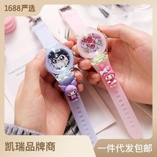 时尚中小学生手表静音指针儿童手表防摔新款小表盘石英表跨境货源详情38