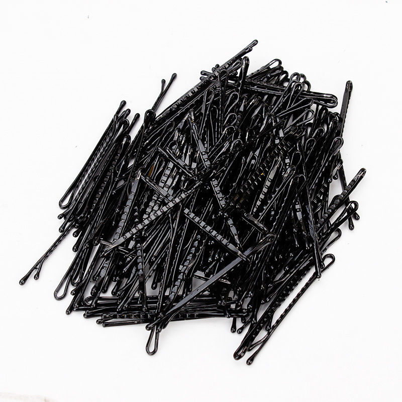 Peluquería profesional pinzas pinzas de alambre pinzas onduladas pinzas negras pinzas negras especiales pinzas negras para estudios de video Specification image