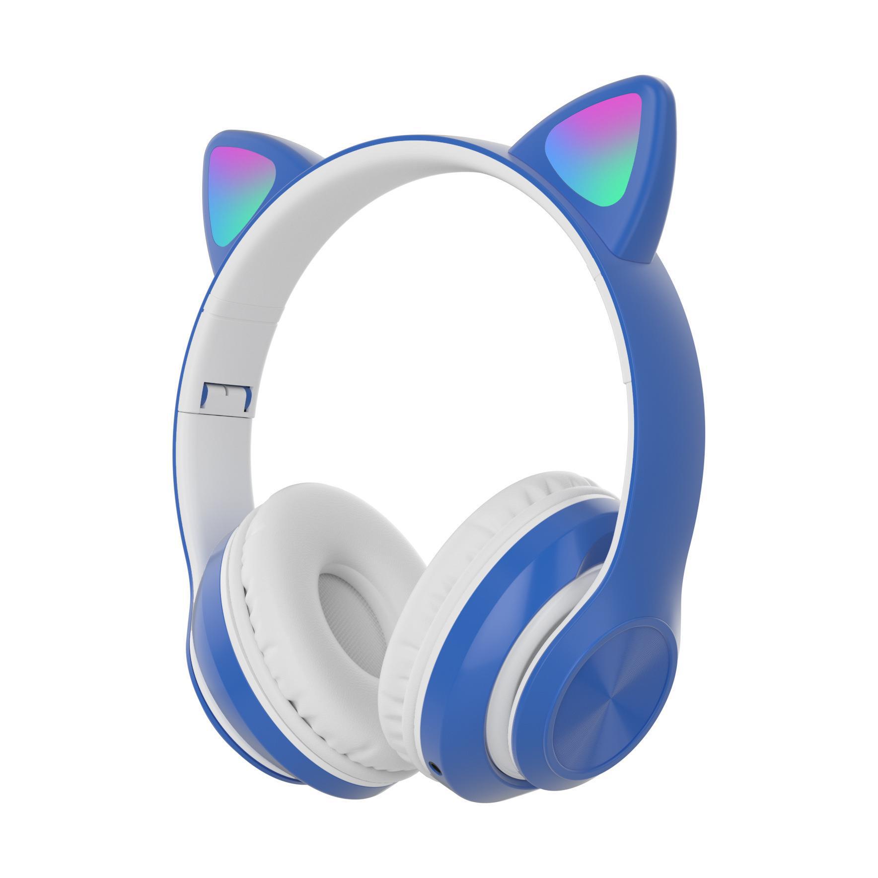 Fabricante nuevo STN99 headwear glow bluetooth auriculares estudiantes lindo gato auriculares inalámbricos al por mayor Application Scenario