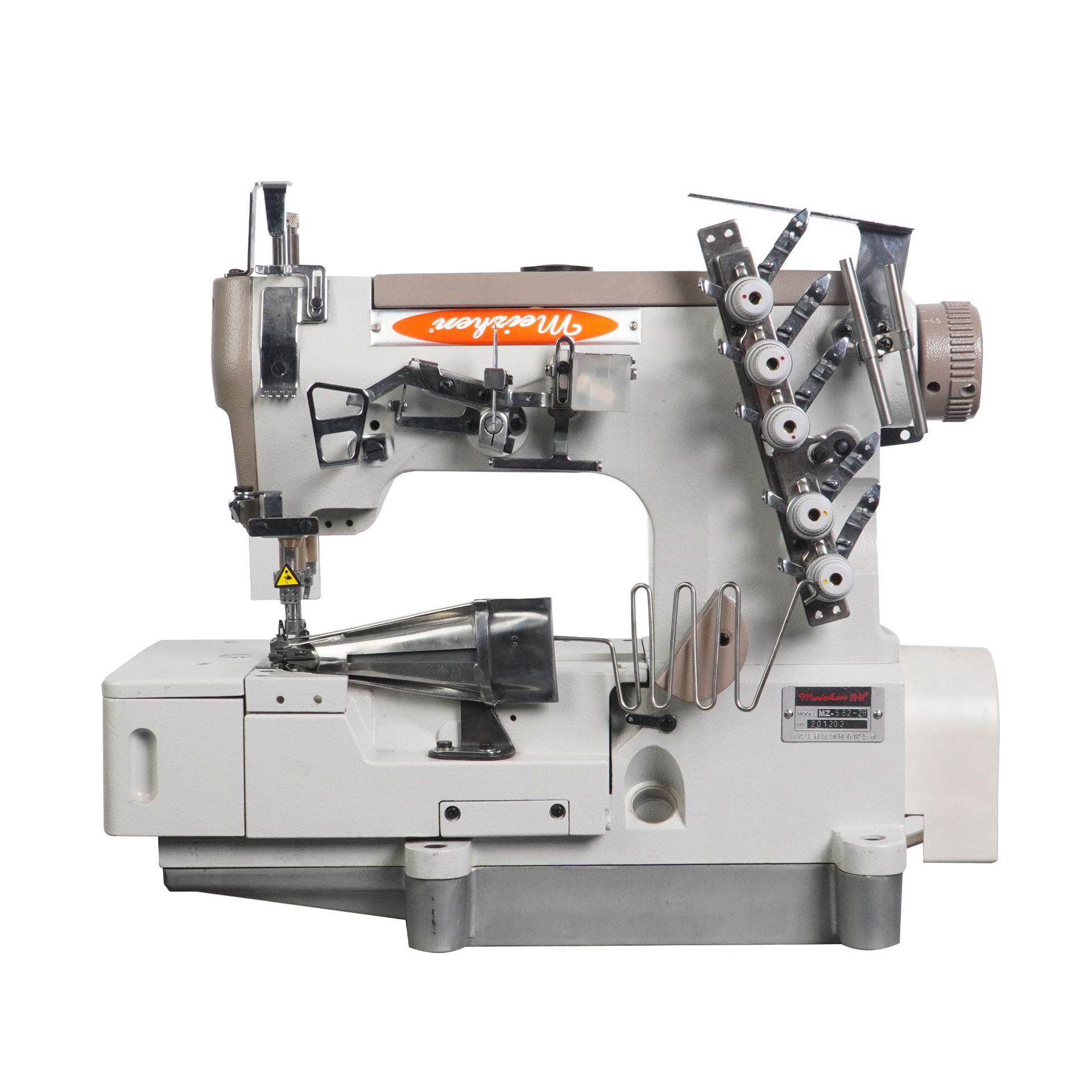Wholesale of industrial sewing machines, three-needle and five-thread overlock machines, edge wrapping machines for blankets, double-needle machines, mouse pads and overlock machines Item Picture