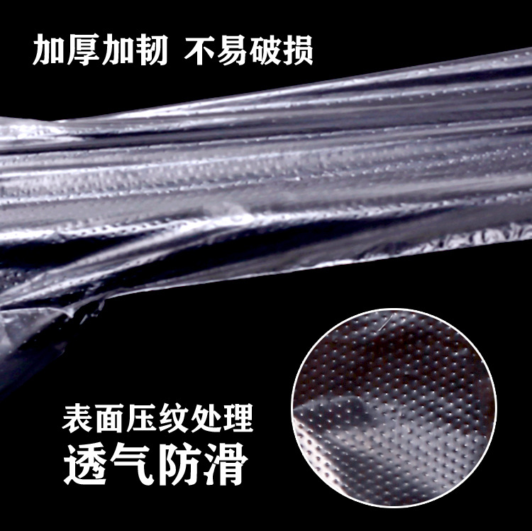 一次性手套/独立包装一次性手套/一次性手套按摩/pe手套/一次性助产手套白底实物图