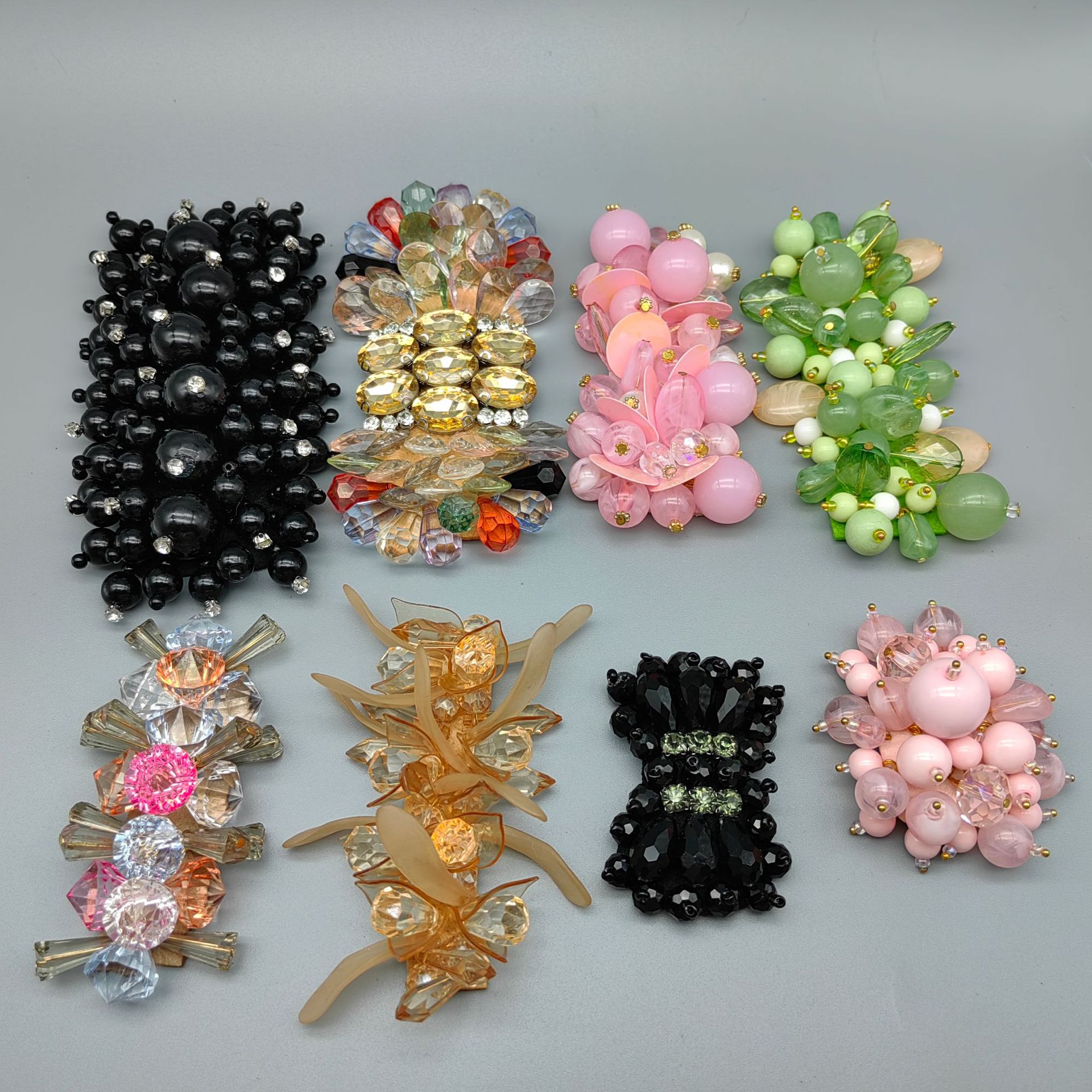 Manufacturers Direct Hand Sewing Bead Shoes Flower Sandals Slippers Shoes Accessories Hat Bags Clothes Decorative Accessories details Picture