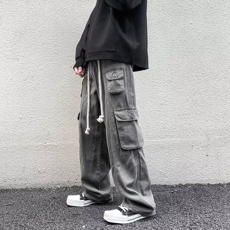 工装裤男士春产品图