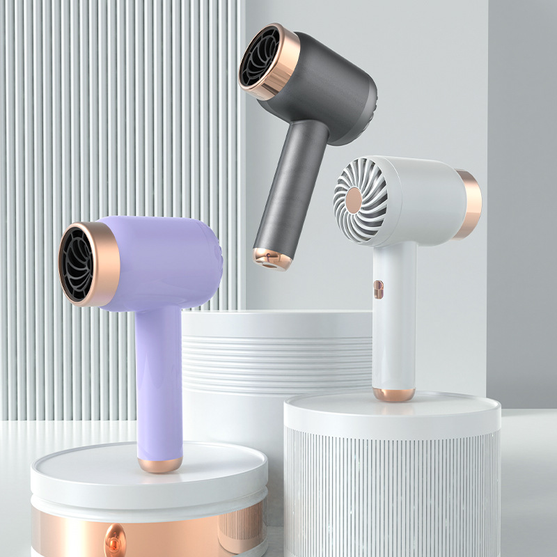 Wireless Hair Dryer Charging Hair Dryer Portable Home Unplugged Dormitory Negative Ion Hot And Cold Hair Dryer Speed
