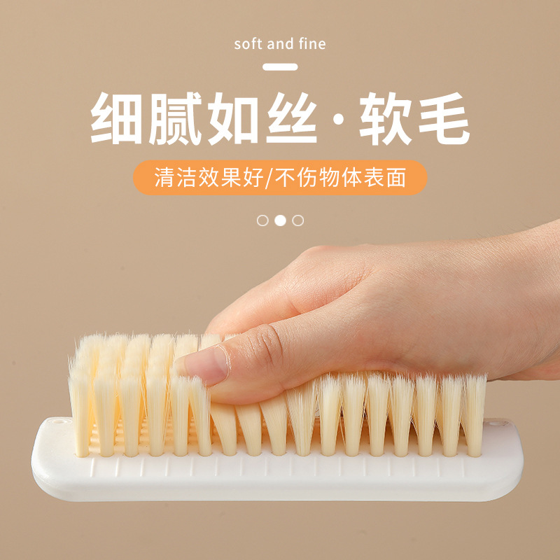 Factory direct sales of super soft bristle laundry brushes, multi-functional board brushes, soft bristle brushes, stain removers, shoe brushes, cleaning brushes, laundry wonders pic 15