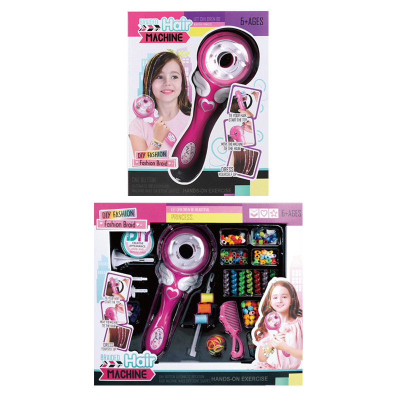 Children's DIY hair braiding machine, automatic hair braiding machine, braid magic tool for girls, playhouse toy Application Scenario