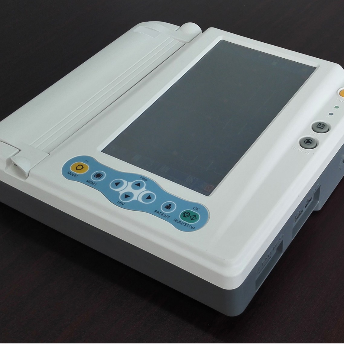 Cross-border exclusive supply ECG5512G electrocardiogram machine, 12-lead touch screen LCD display, 12-channel standard electrocardiogram machine details Picture