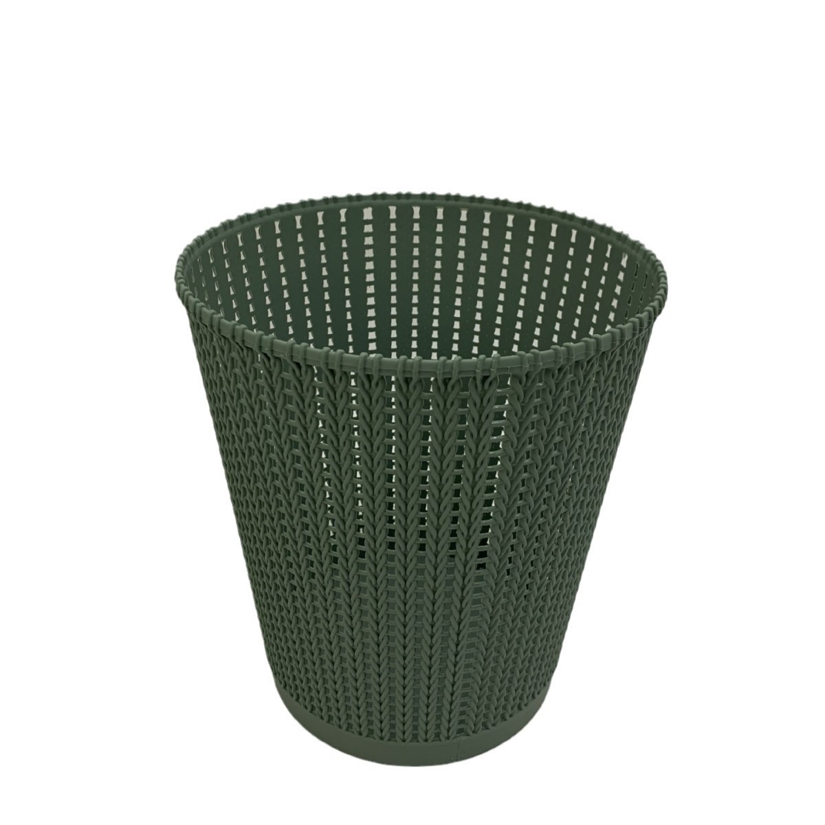 Large, uncovered rattan weaving kitchen, bathroom, toilet, wastebasket, bedroom, rattan weaving wastebasket bucket, home creative and simple Specification drawing