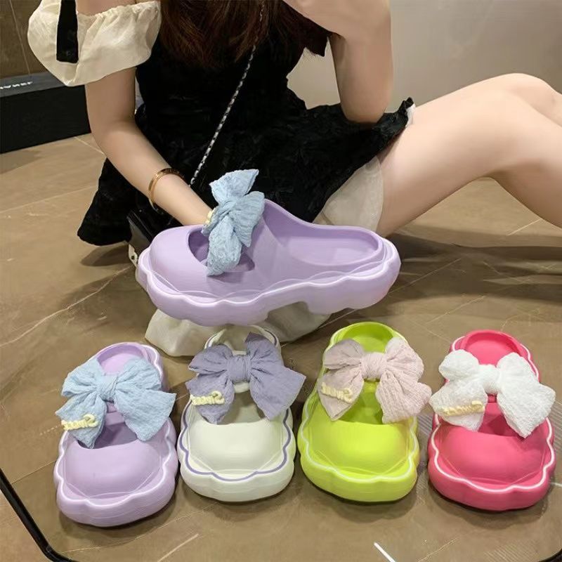 Slippers Outside Wear Female Summer Home With Mary Jane Princess Girl 2023 New Non-Slip Cute Slippers Application Scenario
