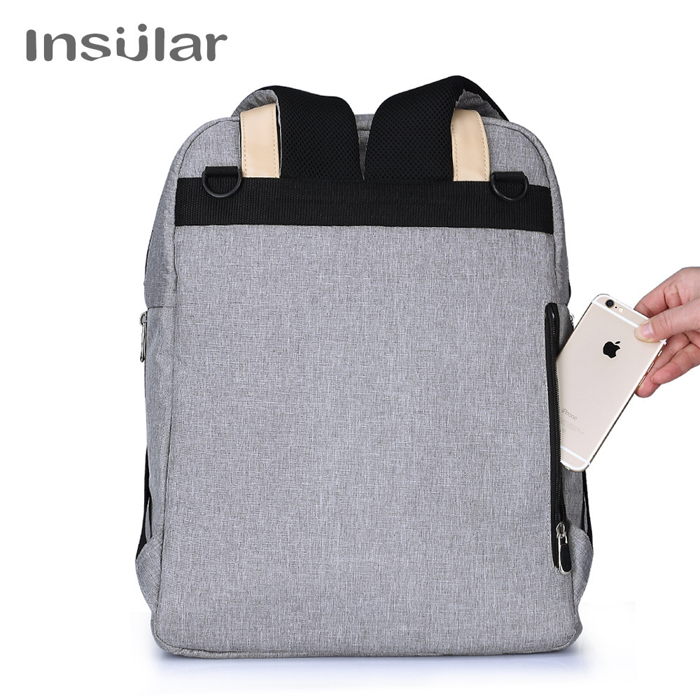 Spot Multi-Functional Portable Shoulder Large Capacity Mom Bag Mother And Child Go Out Backpack Mother Bag Waiting For Delivery Bag Cross-Border Application Scenario