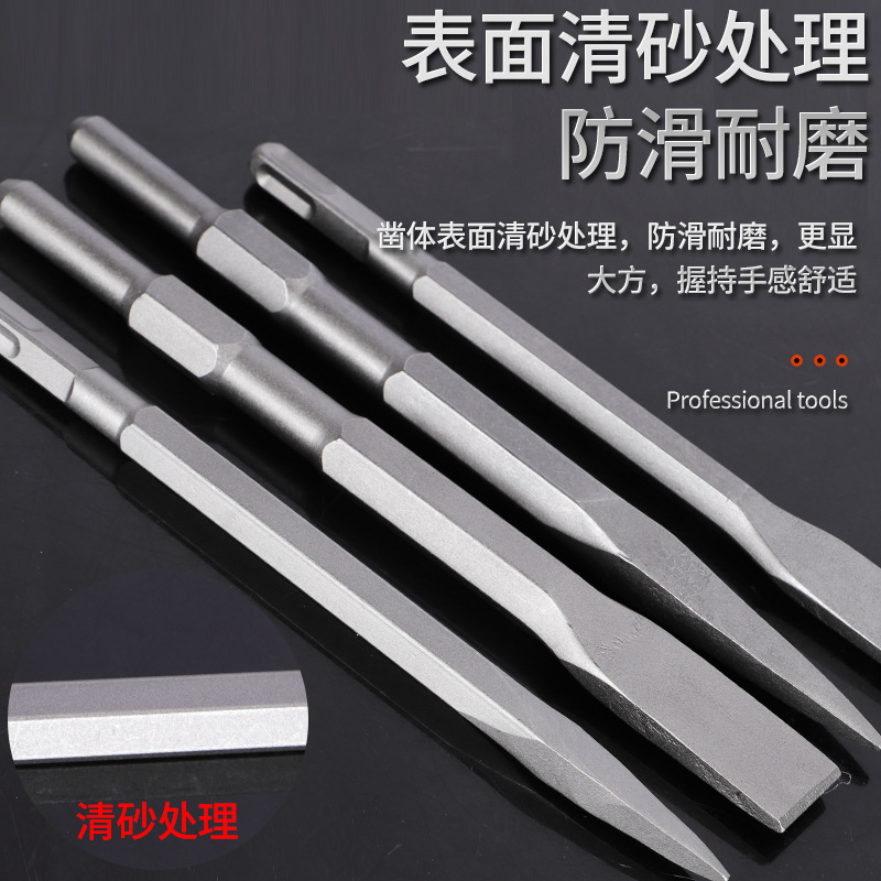 وقد قام إزميل معول بحفر مقبض دائري أكبر من طراز TBU Specification image