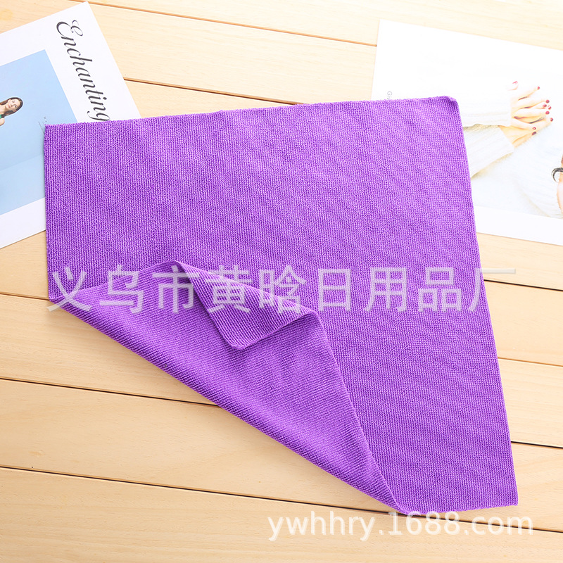 【 Chi Jia 】 Large pearl car wash towels and wipes are thickened and densioned details Picture