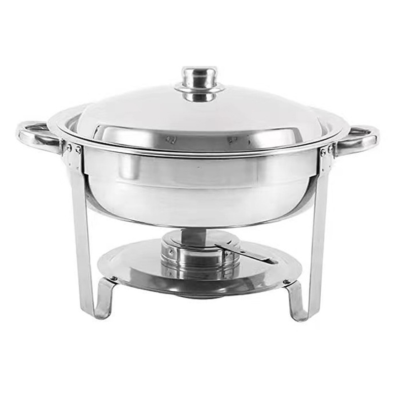 Cross-Border Source Heating Container Holding Furnace Commercial Alcohol Furnace Thickened Stainless Steel Buffet Stove Hotel Restaurant Item Picture