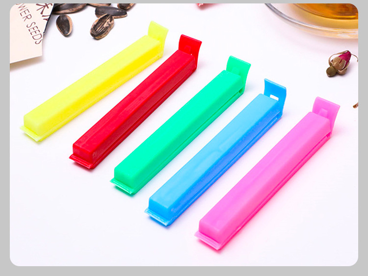 塑料卡通封口夹子食品袋防潮密封夹大小号尺寸可选印LOGO收纳详情6