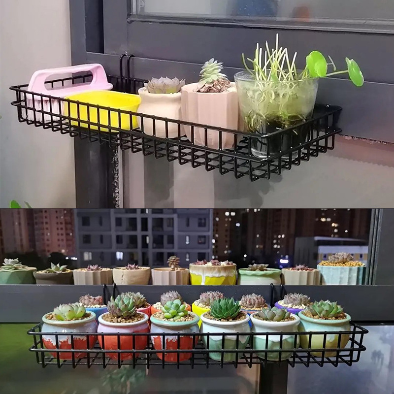 阳台花架置物细节图