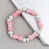 Jingdezhen New Chinese-style ethnic ceramic bone bracelet is a versatile gift for students and a traditional Chinese artistic bracelet details Picture