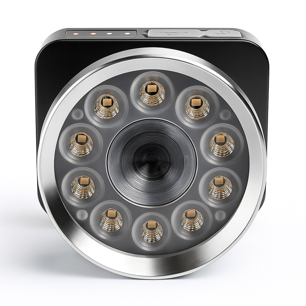 头灯/户外/激光头灯/头灯手电筒/头灯带白底实物图