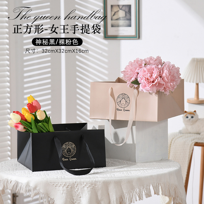 女王鲜花手提/鲜花手提袋产品图