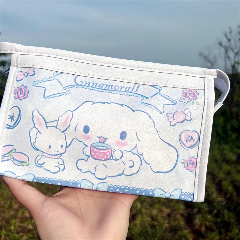 Cute Stationery Bag Yugui Dog Pen Bag Pencil Bag Girl Heart Kulomi Melody Kt Cat Cartoon Tote Bag