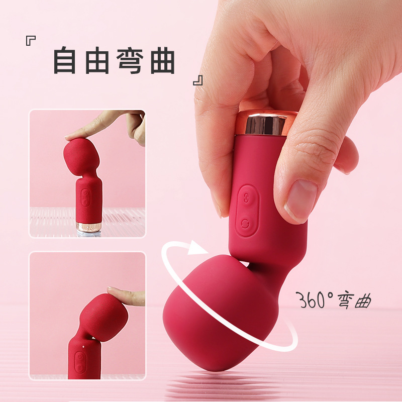 Rexin New Female Mini 10 Frequency Vibrator Massage Stick Foreign Trade Afghanistan Adult Sex Toy Vibrator Massage Stick Gbdb20189 details Picture