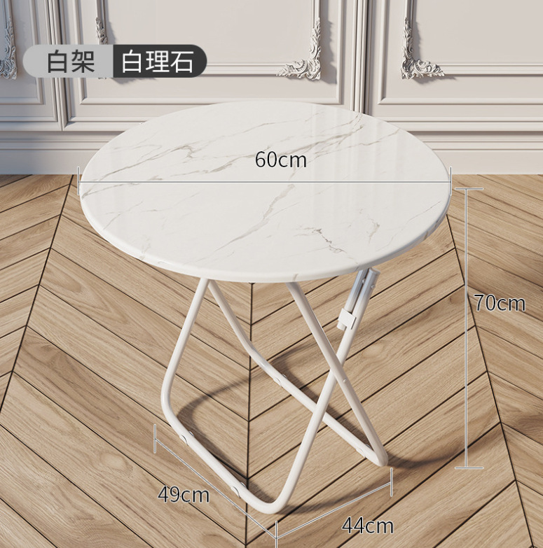 Small-sized household dining table details Picture