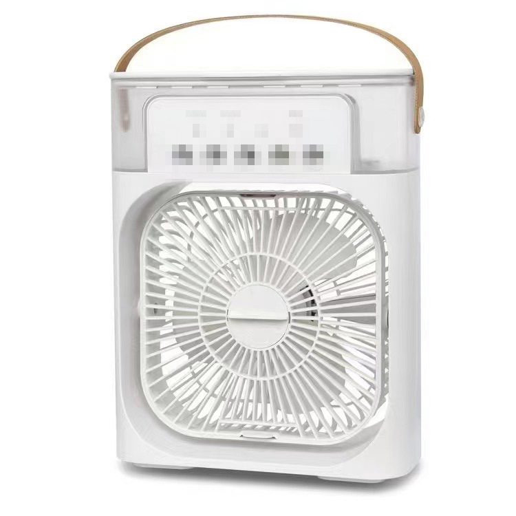 Home creative five-hole humidifying fan, spray cooling fan, usb desktop cooling fan Application Scenario