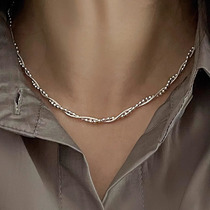 Bead chain snake bone chain winding necklace female cold fashion simple niche design personality everything vegetarian chain foundation chain