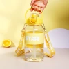 Spring and summer new large-capacity water cup, 1200ml for women, popular outdoor fitness water bottle, couple ton bucket, portable Specification image