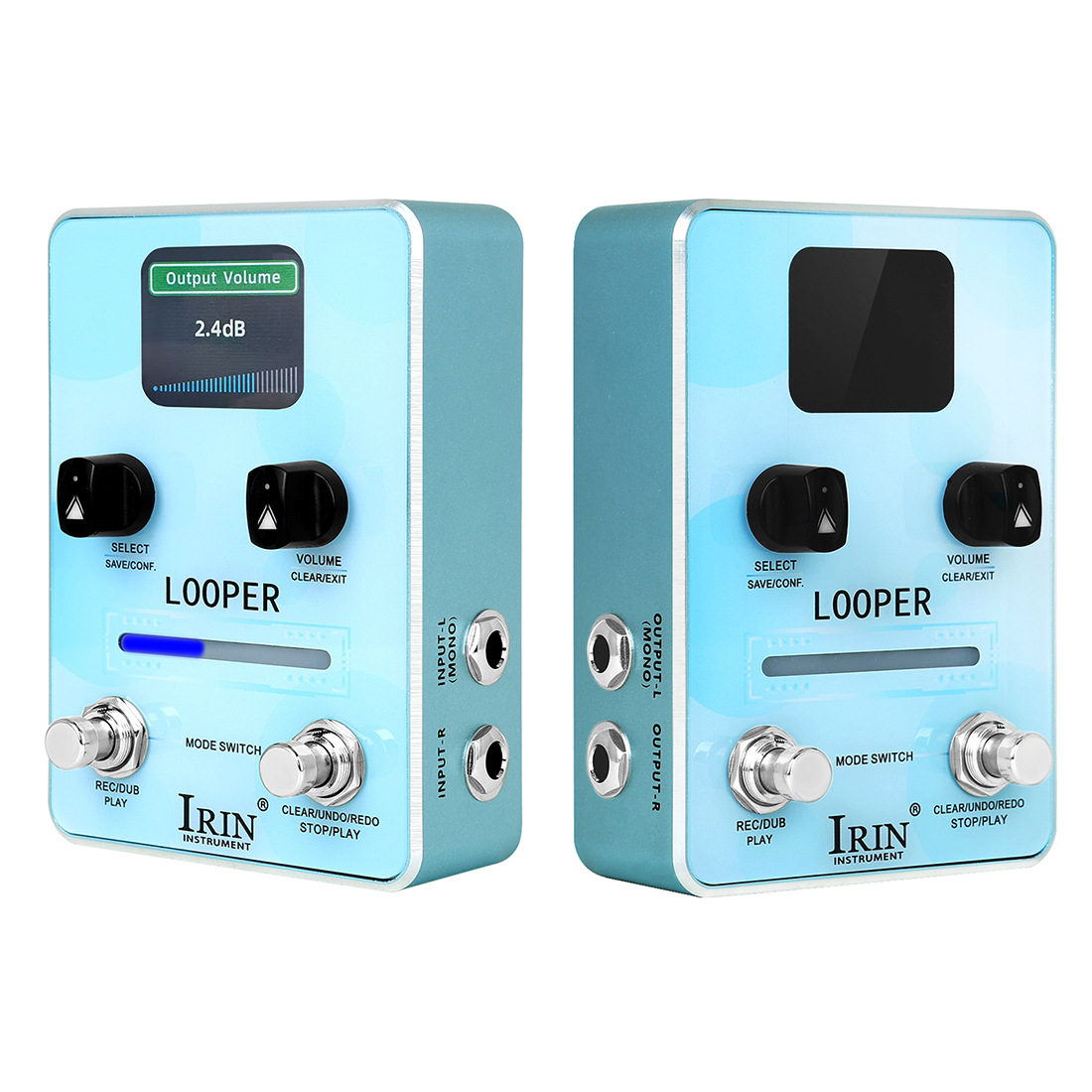 IRIN单块效果器踏板XS-02乐句录音效果器LOOP循环吉他效果器跨境