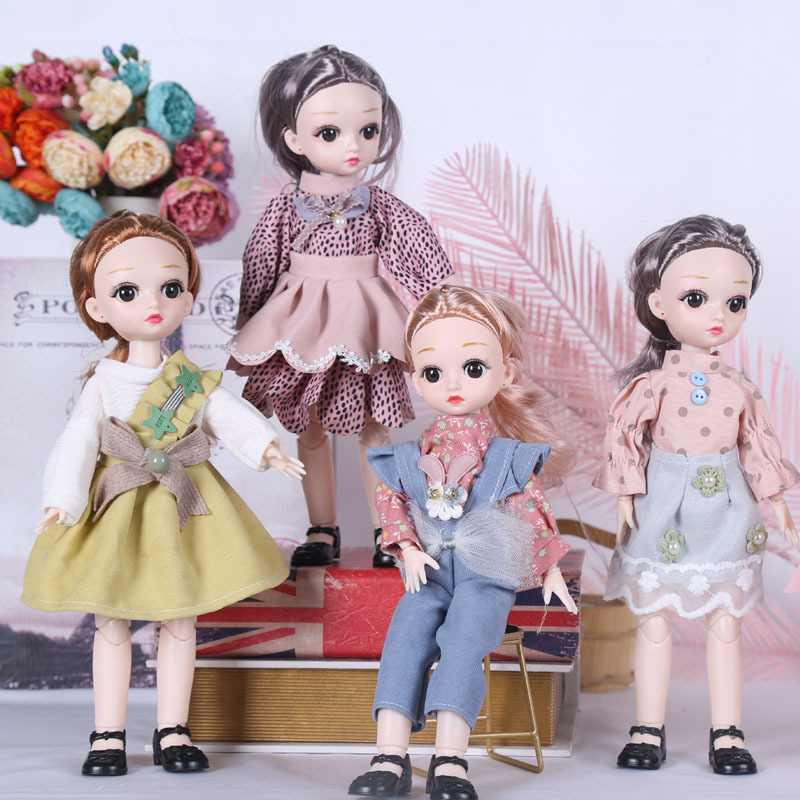 厂家直销正版迪美秋冬新款音乐唱歌可脱卸30cm精品洋娃娃公主娃娃