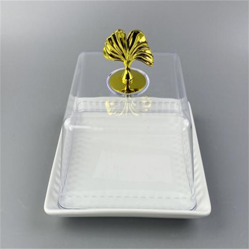 Fruit plate, bread, creative covered dried fruit snacks, pastries, cake trays, transparent dessert shop display, high-legged trays details Picture