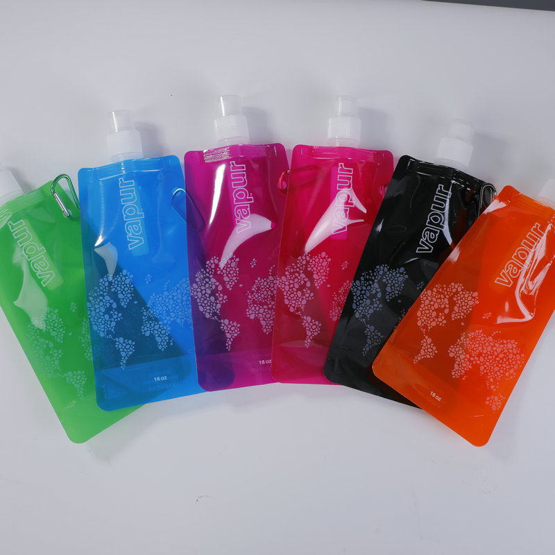 Vapur户外运动水袋 便携式带扣可折叠水袋 登山软水袋 可加印LOGO