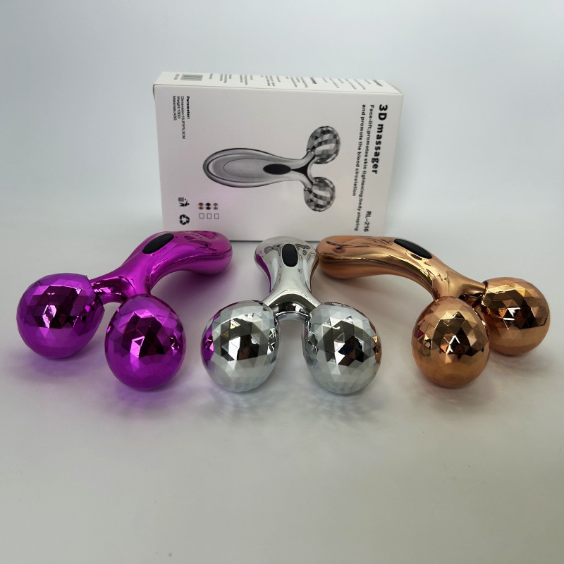 Wholesale 3D manual roller V-face device, V-shaped face handheld shaping, lifting and massage instrument, beauty device from the manufacturer details Picture
